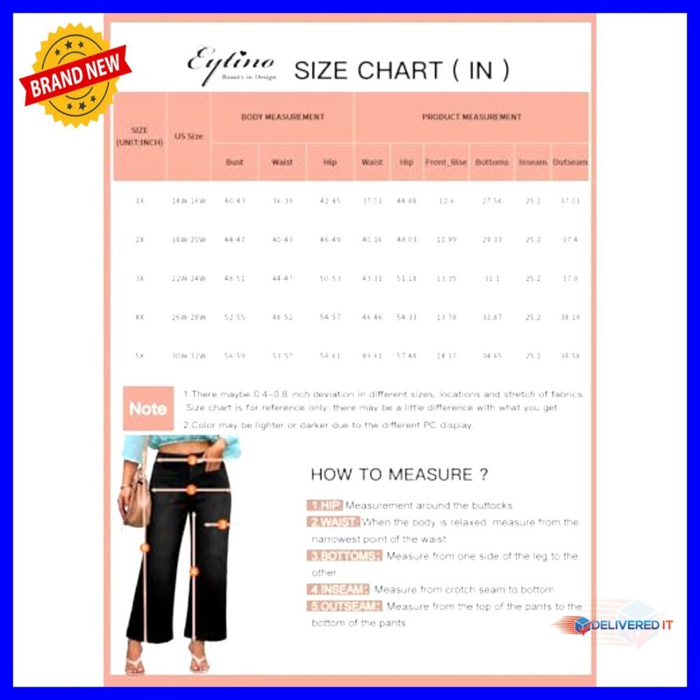 Plus Size High Waisted Wide Leg Stretchy Denim Jeans with Pockets - Picture 6 of 7